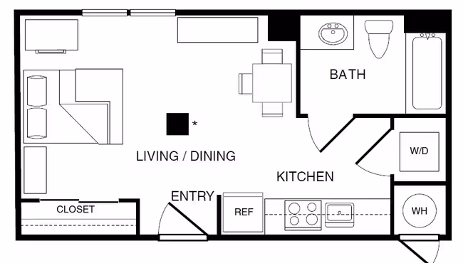 Efficiency-A1A Private floor plan