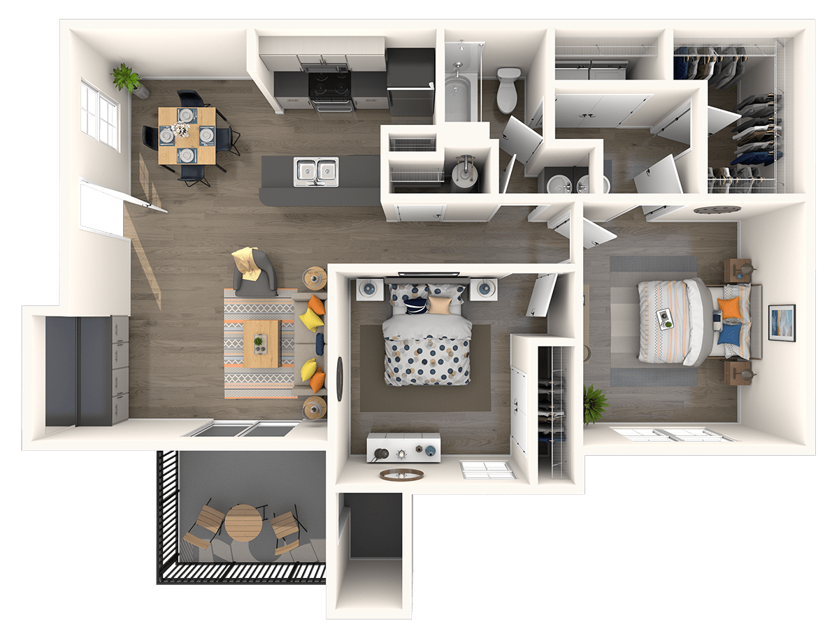 Unit 1421 1421 floor plan