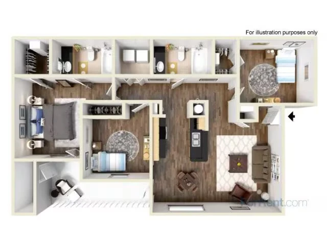 Unit 2003 2005 floor plan