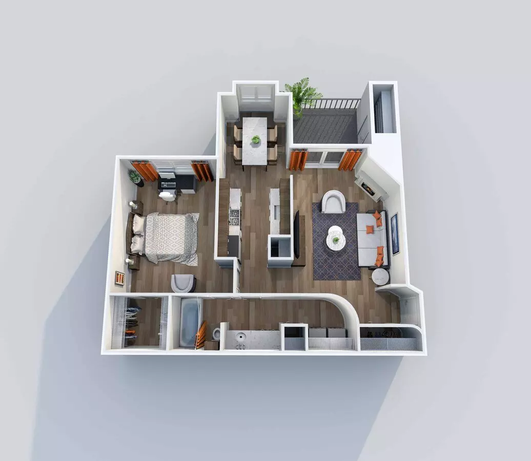 Unit 1085 1085 floor plan
