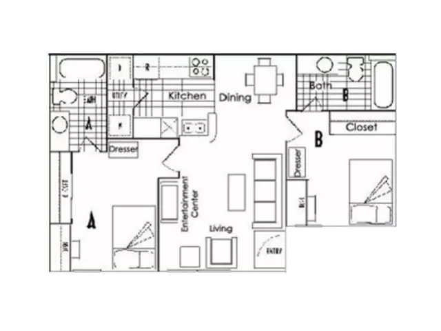 Unit Private Private floor plan