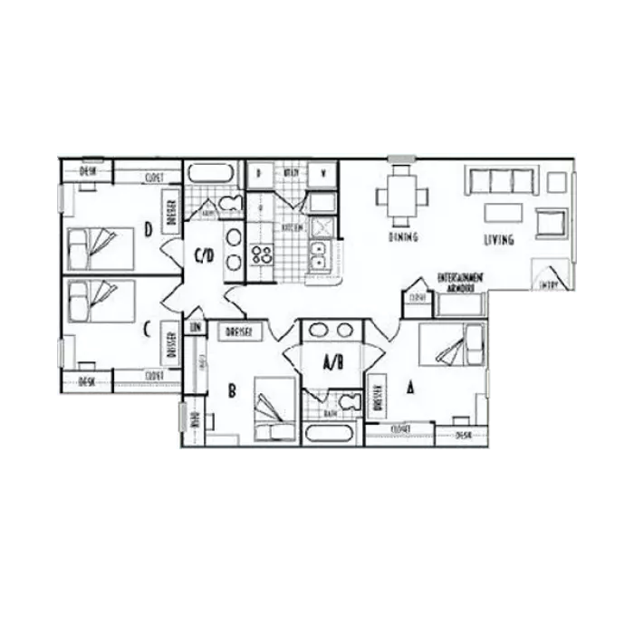 Unit Private Private floor plan