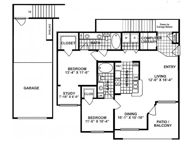 Ridgeline Deluxe 2 1023 floor plan