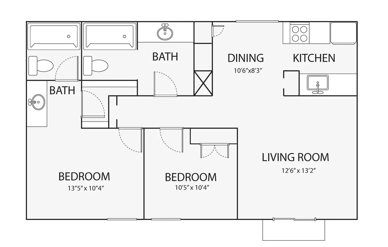 Unit OCR-220 OCR-220 floor plan