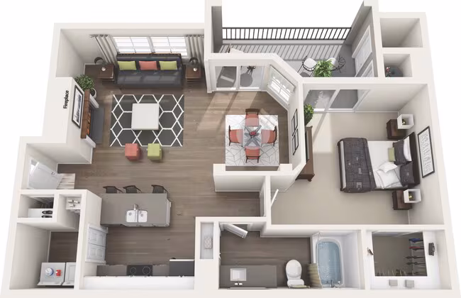 Unit 3912 3912 floor plan