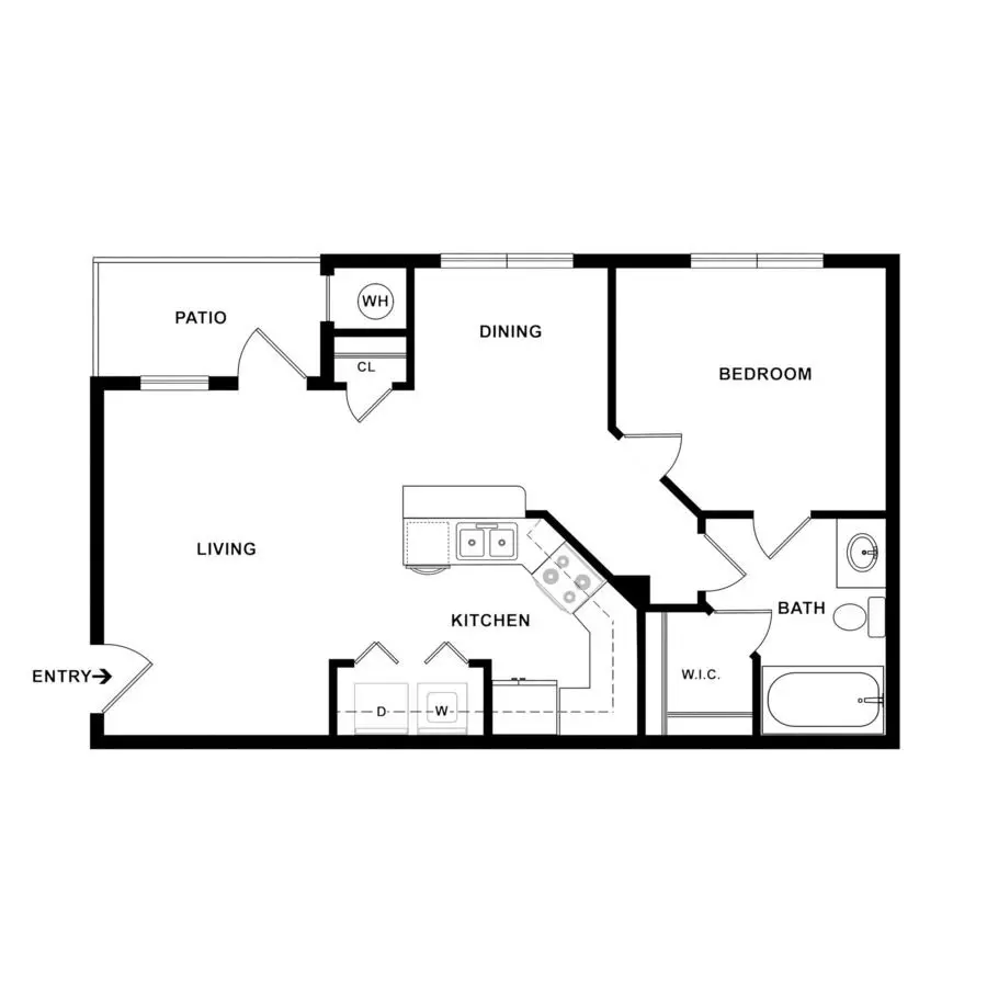 Unit B235 B235 floor plan