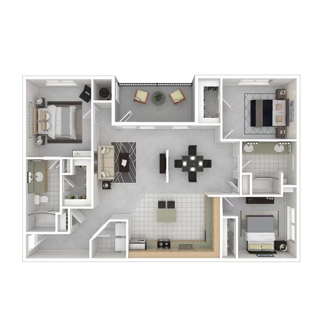 Unit B1628 B1018 floor plan