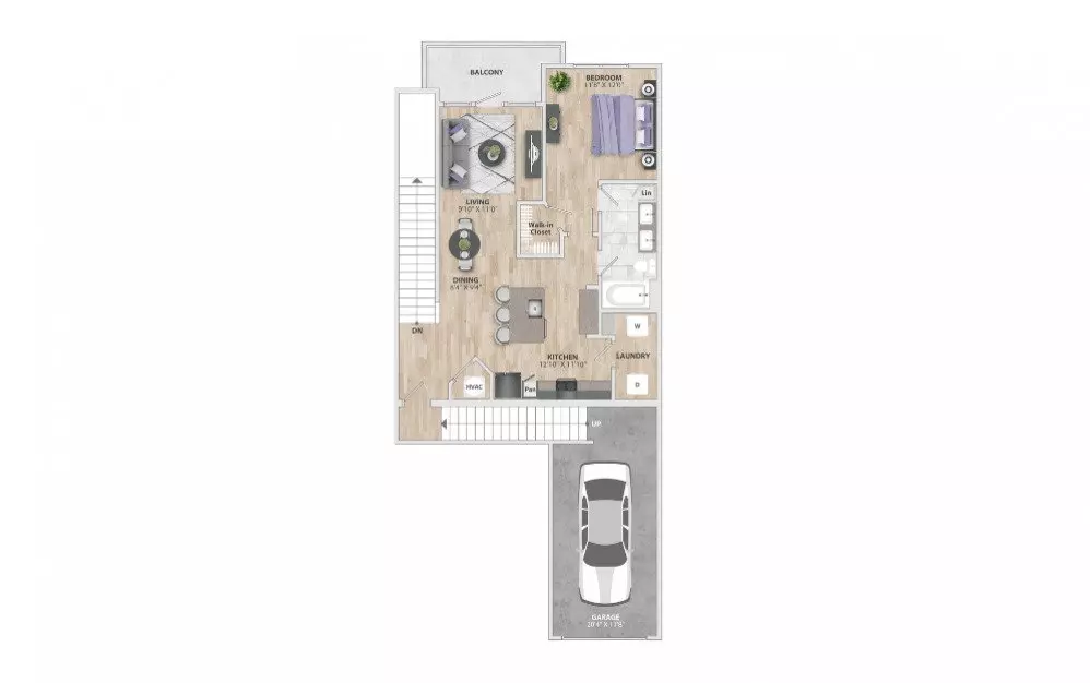A1 305 floor plan