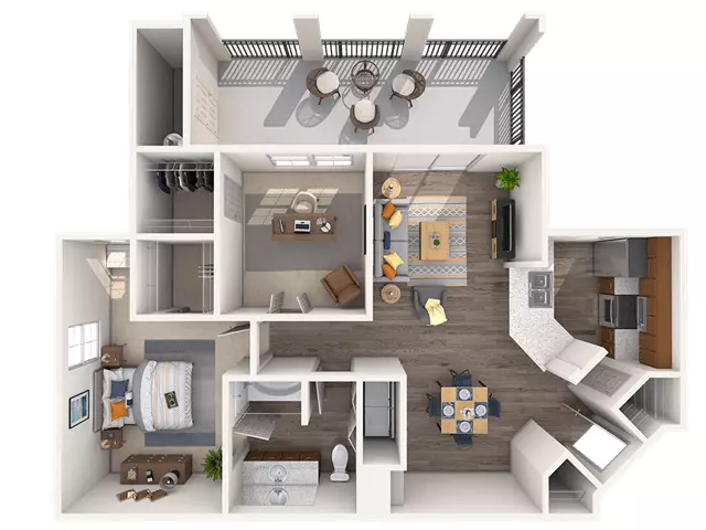 Unit 1536 1536 floor plan