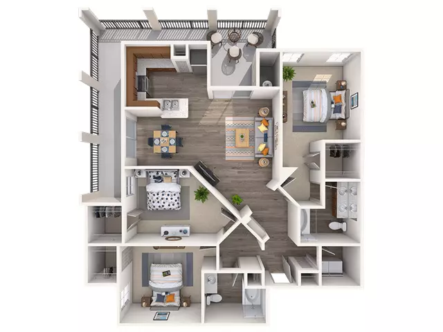 Portofino 1518 floor plan
