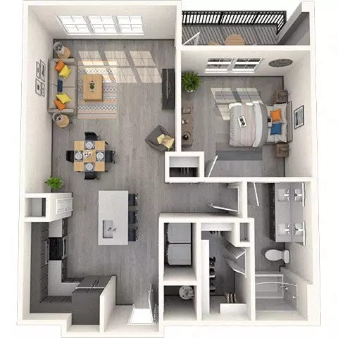 Unit 1209 1209 floor plan