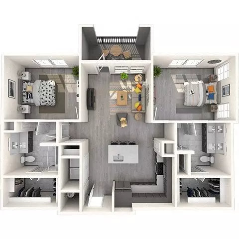 Unit 9202 14205 floor plan