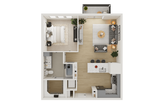 A4 402 floor plan