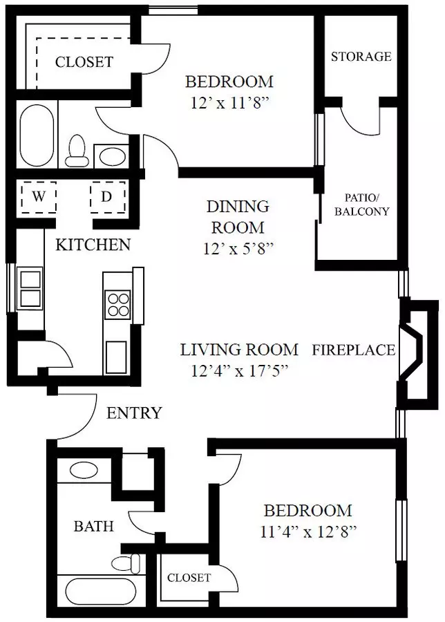 Unit 1301 2010 floor plan