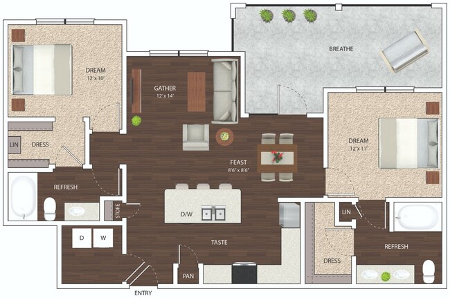 B1 21-108 floor plan