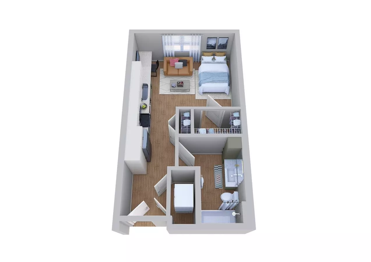 S1 Private floor plan