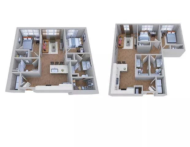 2x2 A Private floor plan