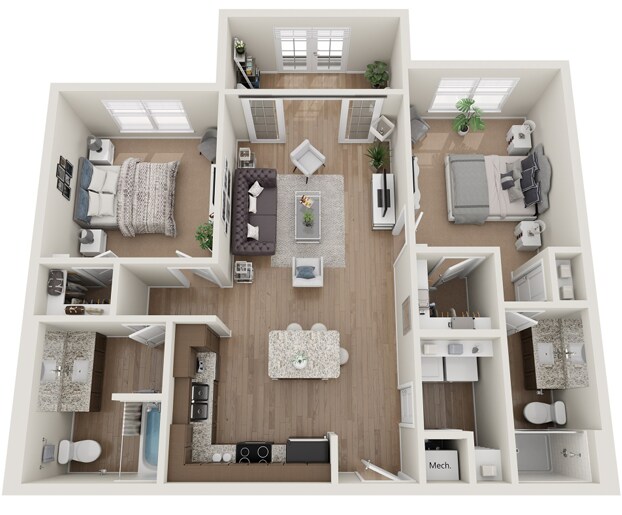 B1 2316 floor plan
