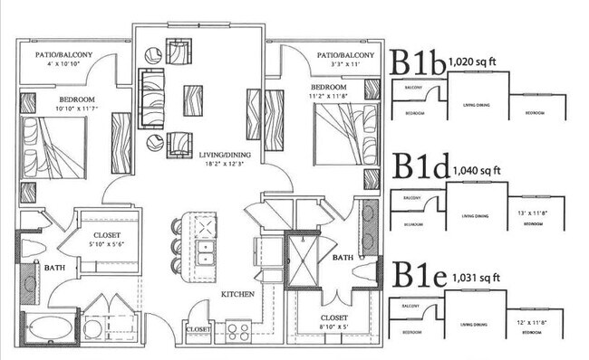 B1 160 floor plan