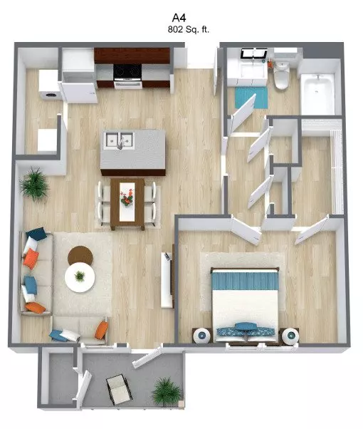 Unit 316 316 floor plan