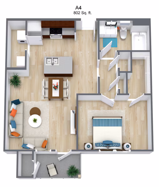 A4 935 floor plan