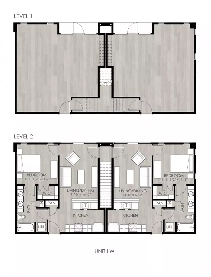 Unit 1405 1403 floor plan
