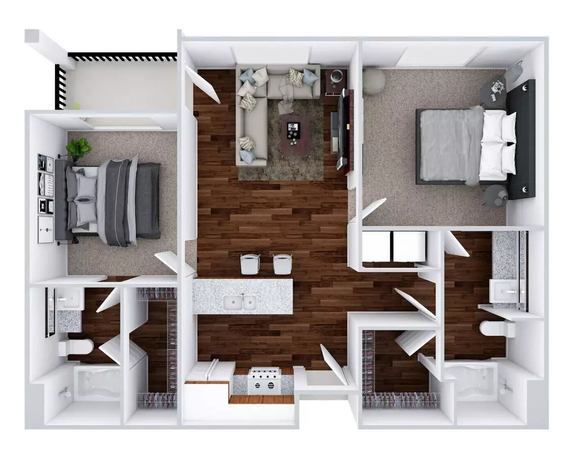 The Cedar 450 floor plan