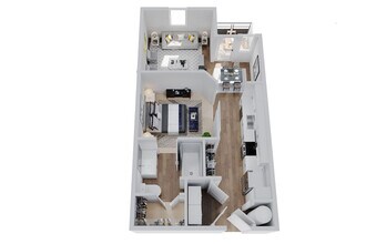 E1 1222 floor plan