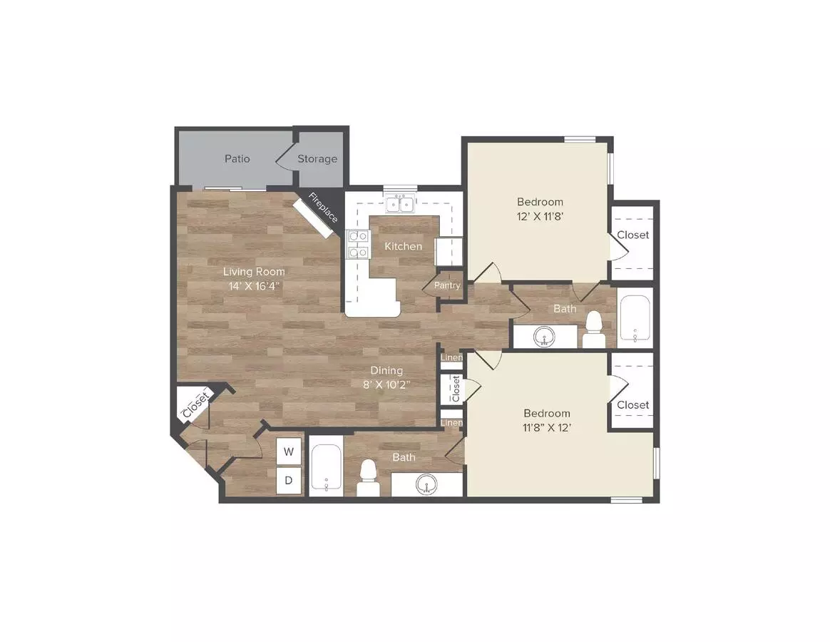 Unit 518 532 floor plan