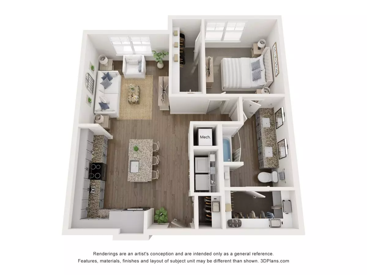 Unit 04309 04309 floor plan