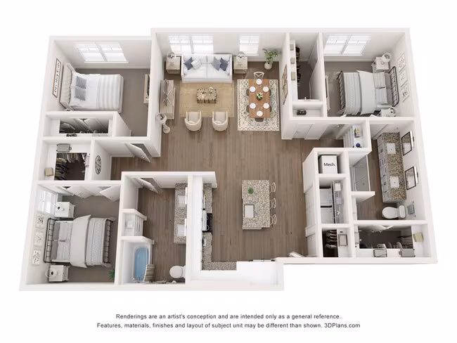 C1 01216 floor plan