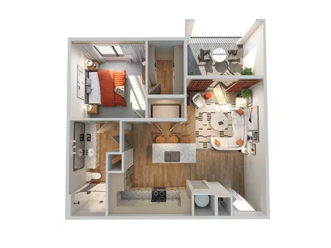 Unit 02107 02107 floor plan