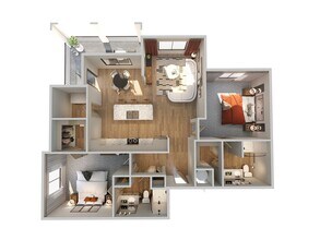 Unit 06107 06107 floor plan