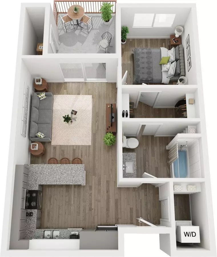 Unit 1231 2339 floor plan