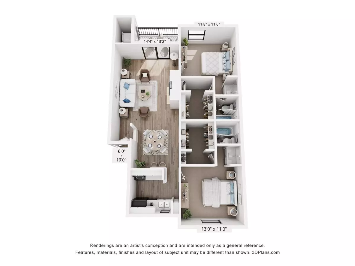 B2 1353 floor plan