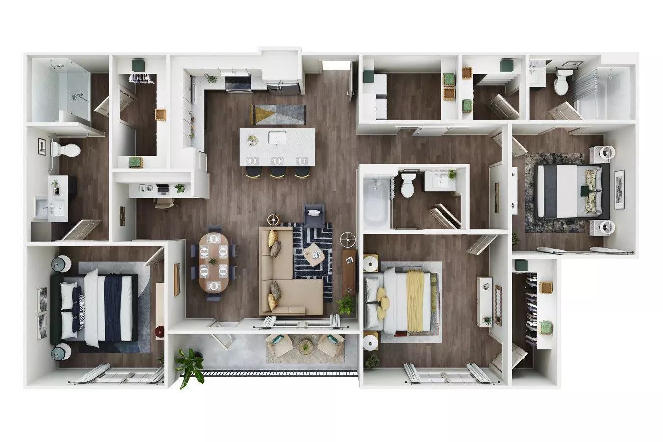 3 Beds • 3 Bath 2225 floor plan