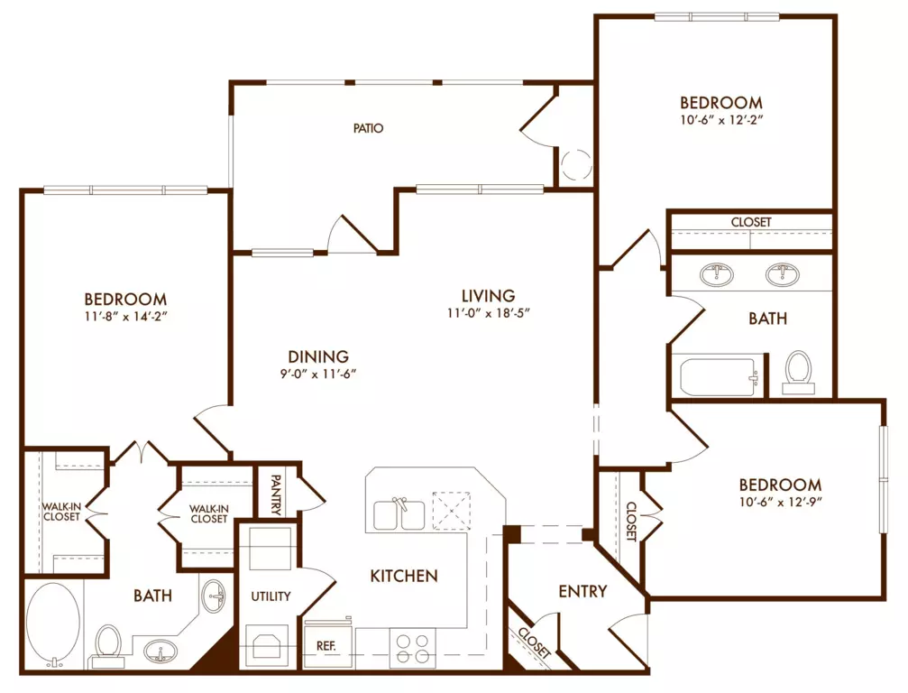 C1 0827 floor plan