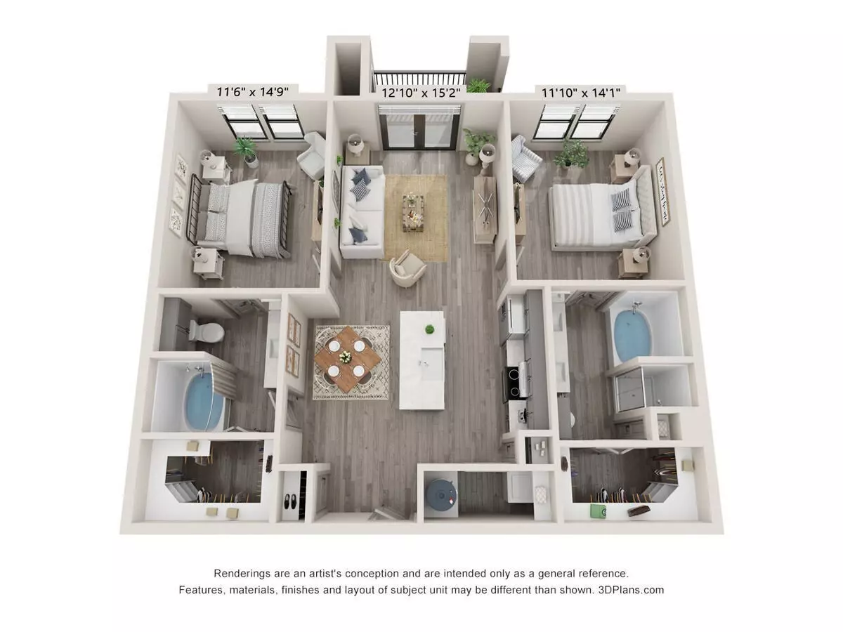 B2 2306 floor plan
