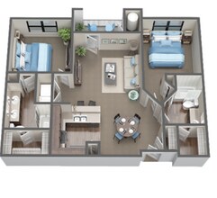 Unit 8-08306 7-07309 floor plan