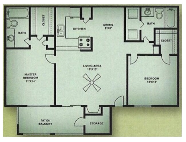 80-2/2e 1405 floor plan