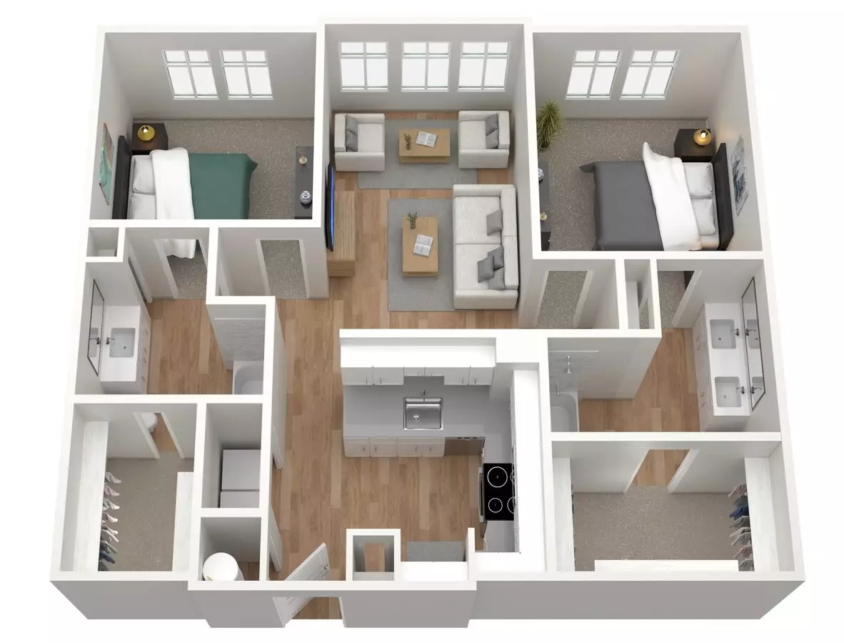 Unit 319 319 floor plan