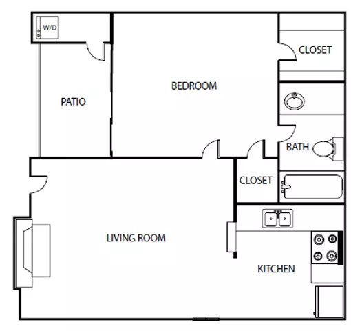 Zilker - A1/2 14306 floor plan