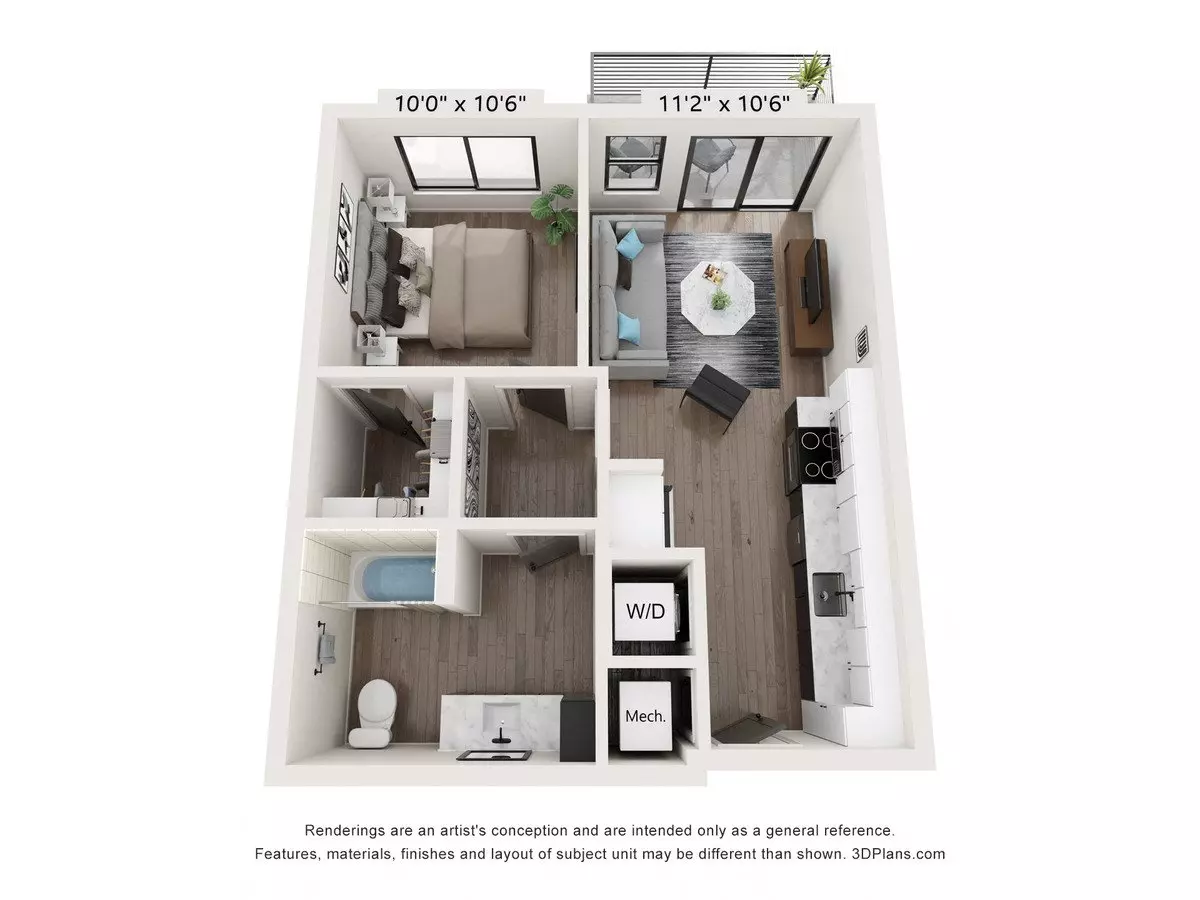 A1 322 floor plan