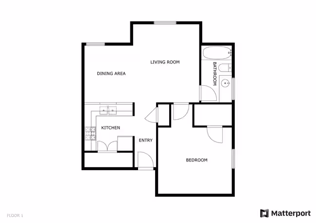 A1 406-205 floor plan