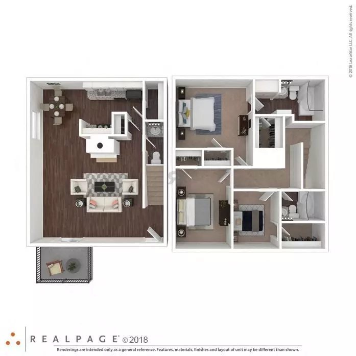 3 Beds • 2 Bath 038 floor plan