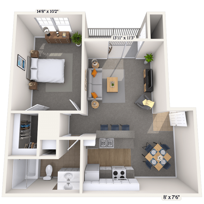 Bluebonnett 07716 floor plan