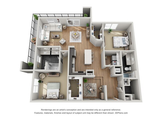 B6 3321 floor plan