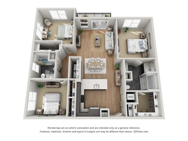 C1 2201 floor plan