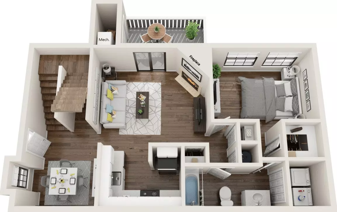 Unit 2615 2615 floor plan