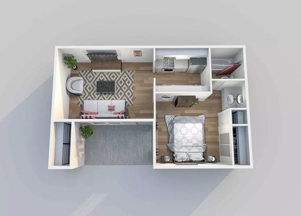 A1R 3-212 floor plan